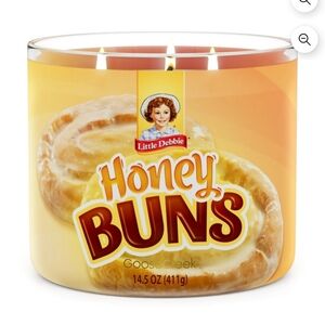 Goose Creek Candles Little Debbie Honey Bun 3 Wick Glass Jar Candle